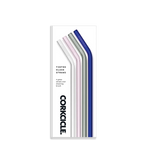 Corkcicle Glass Straw Set