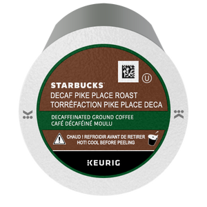 Starbucks DECAF Pike Place K-Cup® Pods (24)