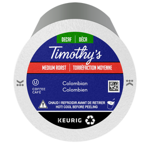 Timothy's Colombian DECAF K-Cup® Pods (24)