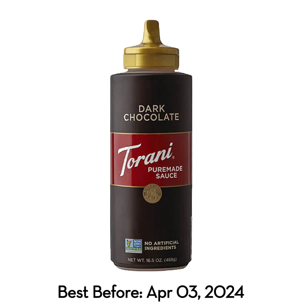 Torani Dark Chocolate Sauce (16.5oz)