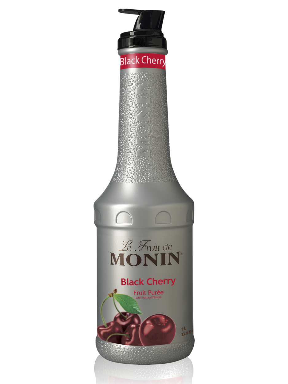 Monin Black Cherry Fruit Puree (1L)