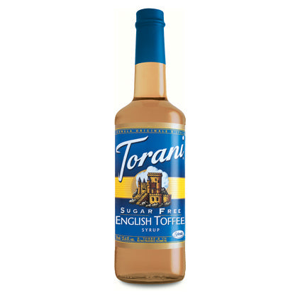Torani Sugar Free English Toffee Syrup (750ml)