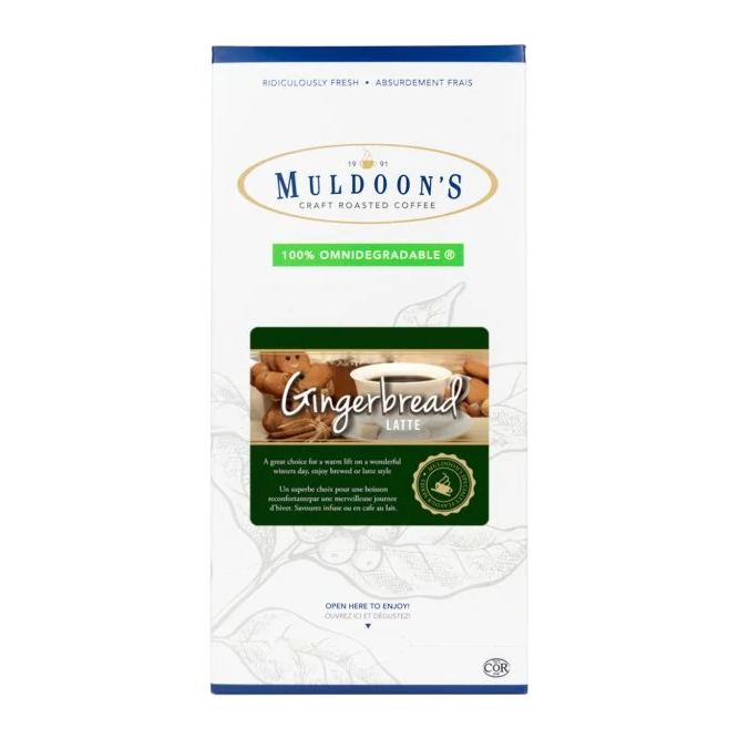 Muldoon's Gingerbread Latte Pods (12)