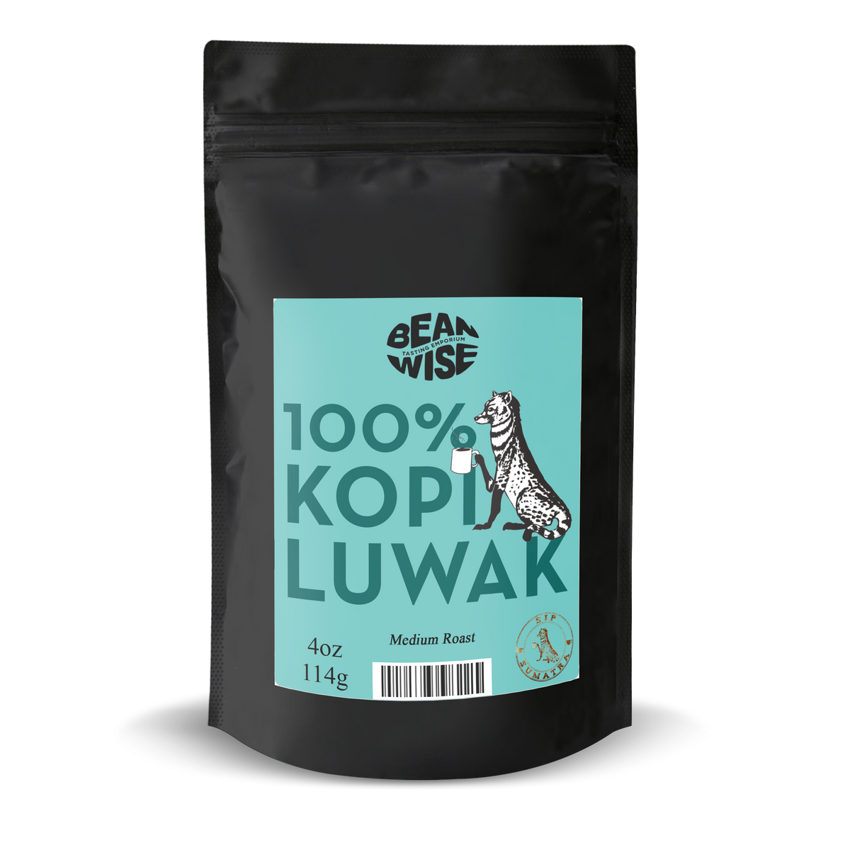 100 Kopi Luwak Coffee Beans Beanwise