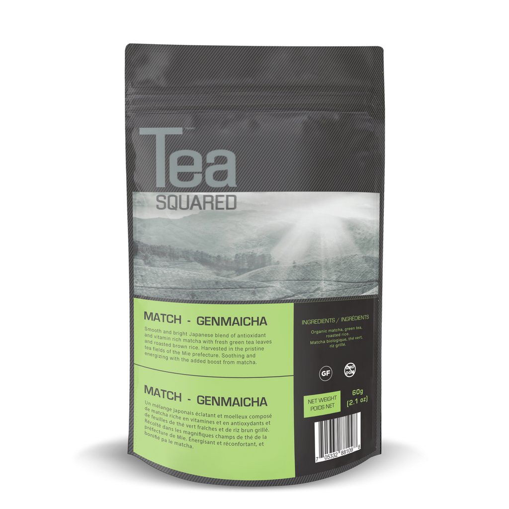 Tea Squared Matcha - Genmaicha Loose Leaf Tea (60g)