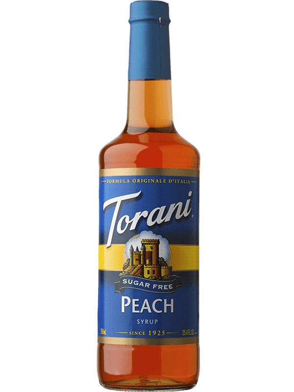 Torani Sugar Free Peach Syrup (750ml)