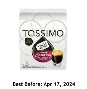 Tassimo Carte Noire Long Espresso (14) SALE