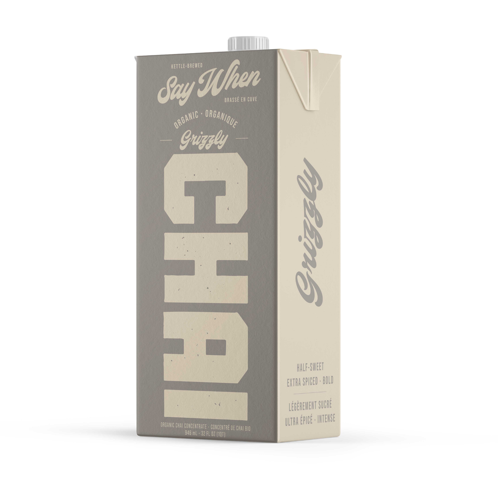Say When Organic Grizzly Chai (946ml)
