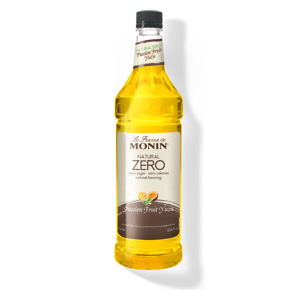 Monin Natural Zero Passion Fruit Yuzu