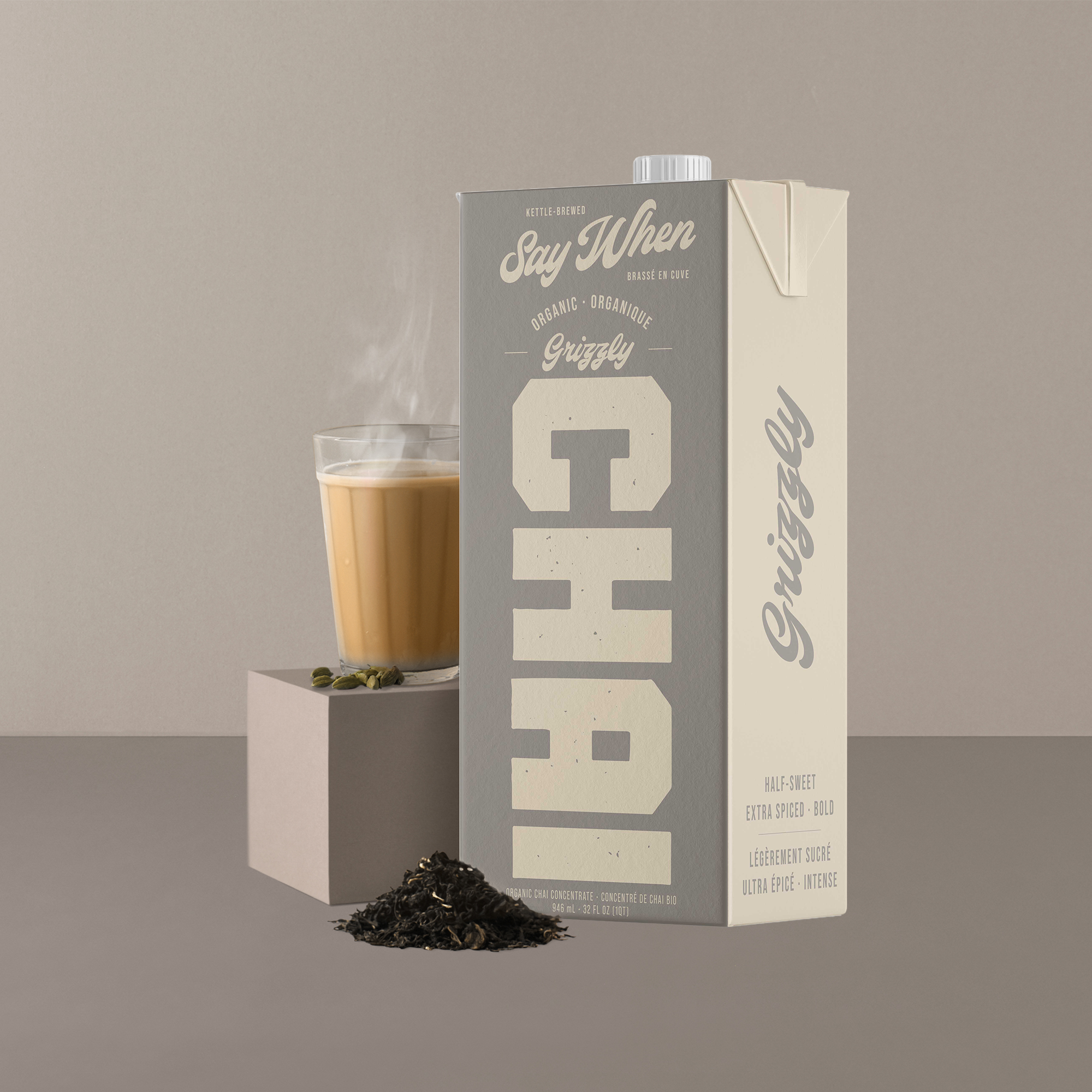 Say When Organic Grizzly Chai (946ml)