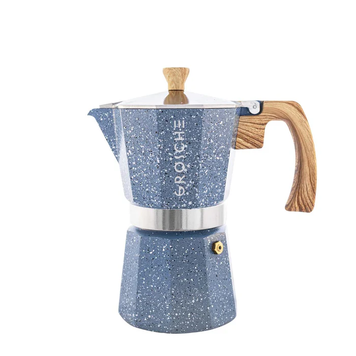 Grosche Milano Stone Stovetop Espresso Maker (6 Cup)