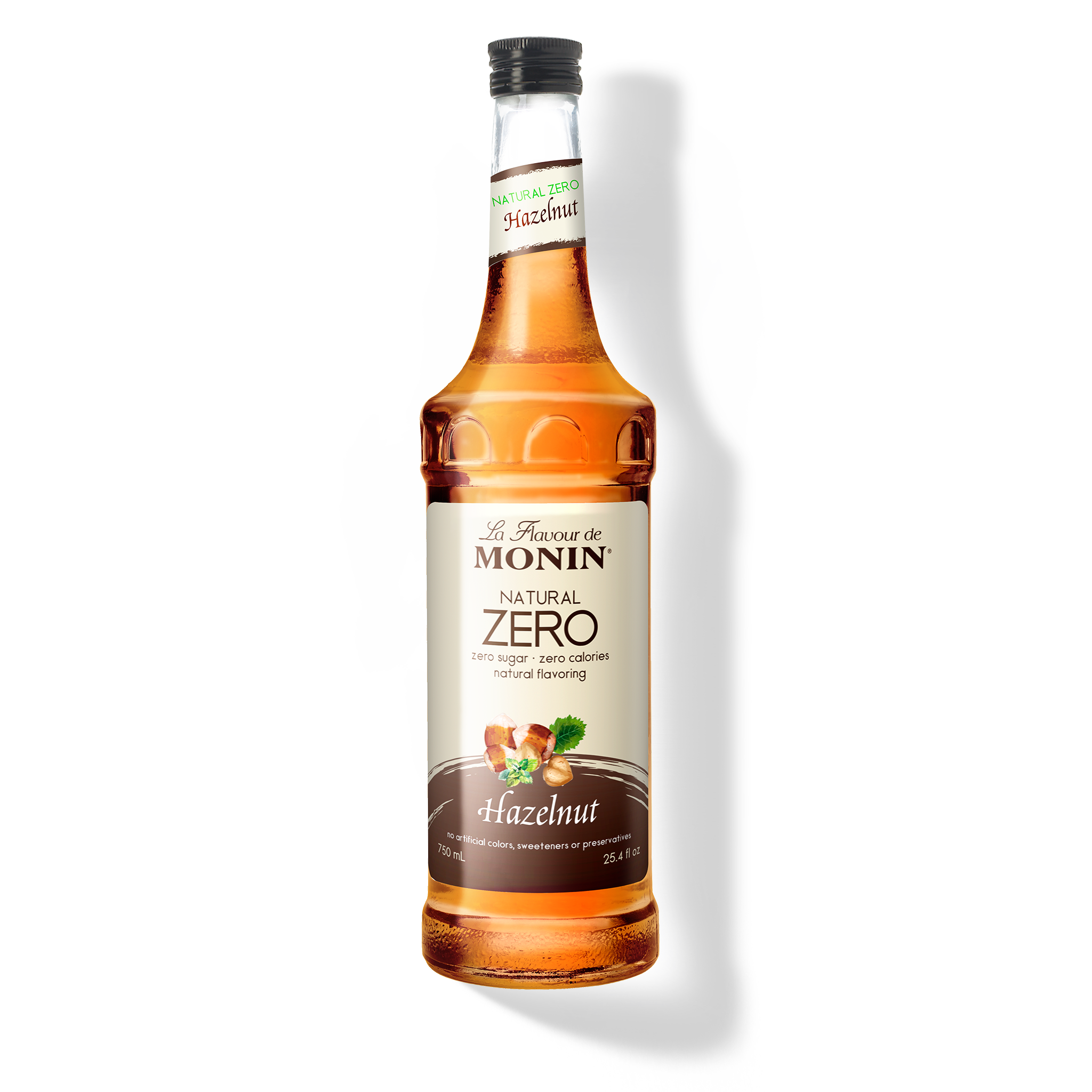 Monin Natural Zero Hazelnut