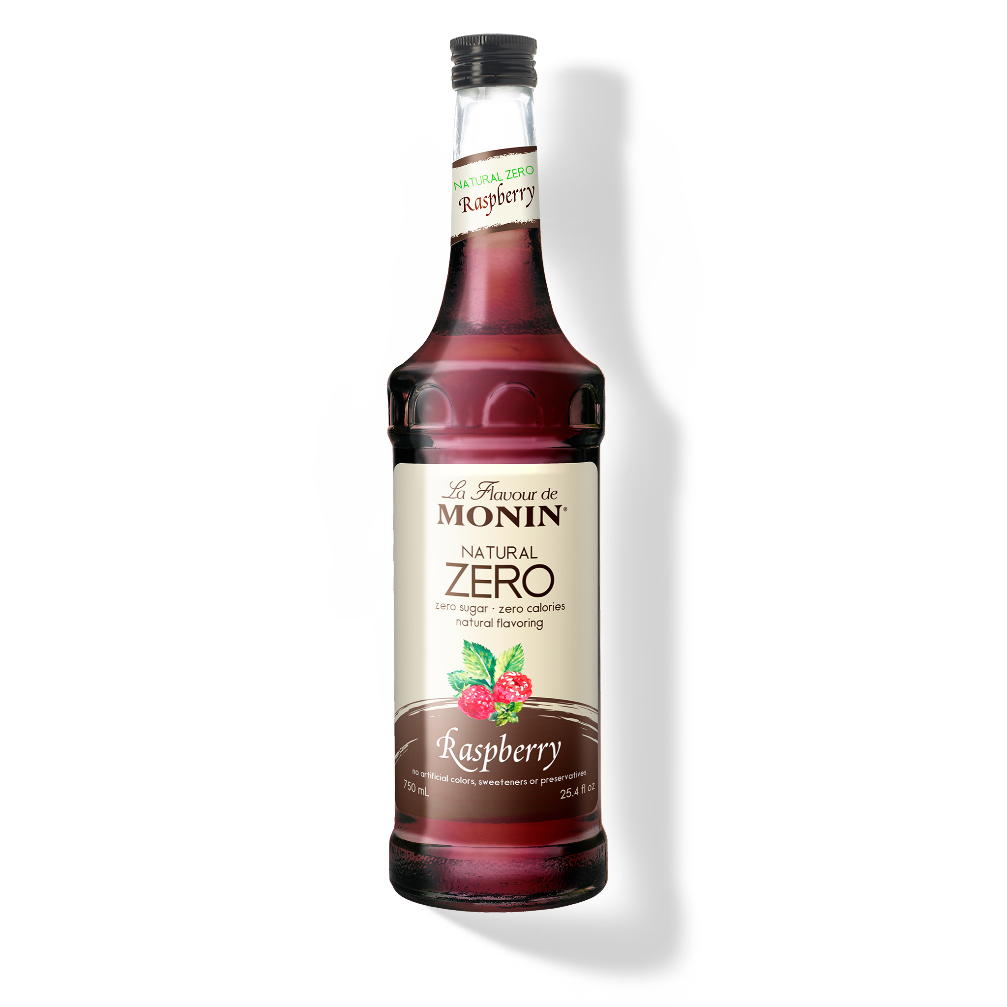 Monin Natural Zero Raspberry