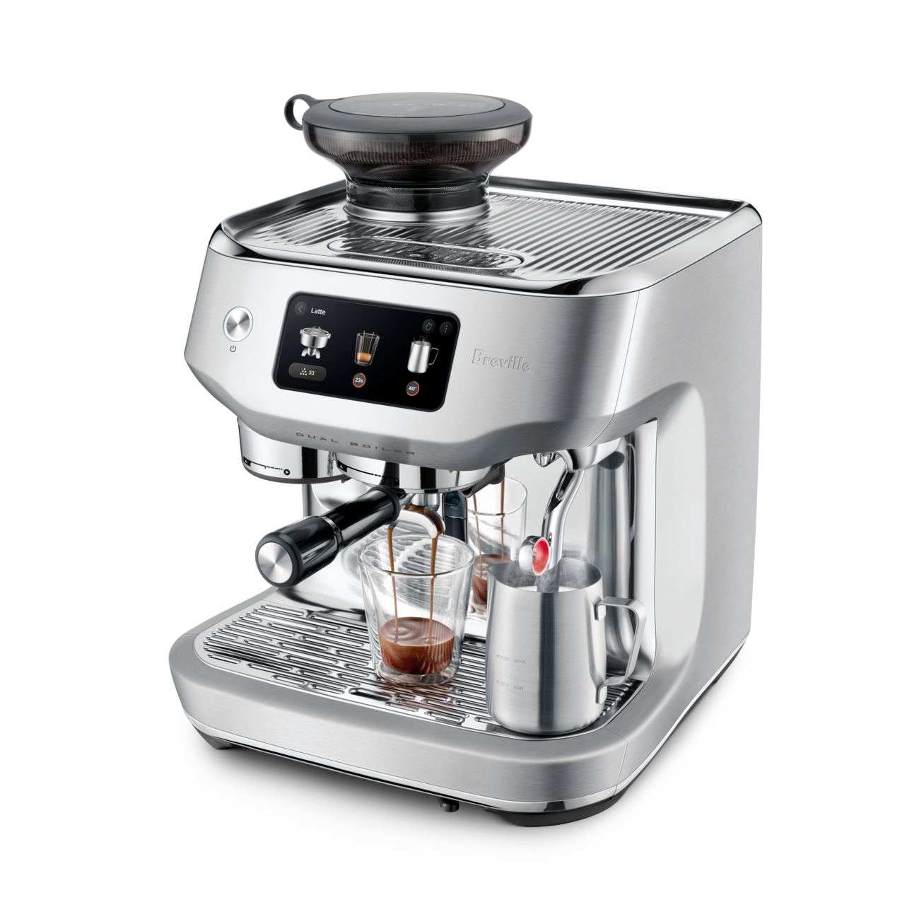Breville Oracle Dual Boiler Espresso Machine Brushed Stainless Steel