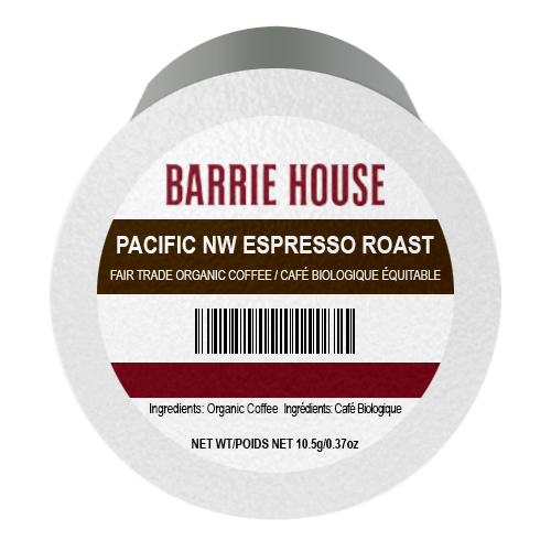 Barrie House Pacific NW Espresso Roast Coffee Cups (24)