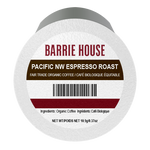 Barrie House Pacific NW Espresso Roast Coffee Cups (24)