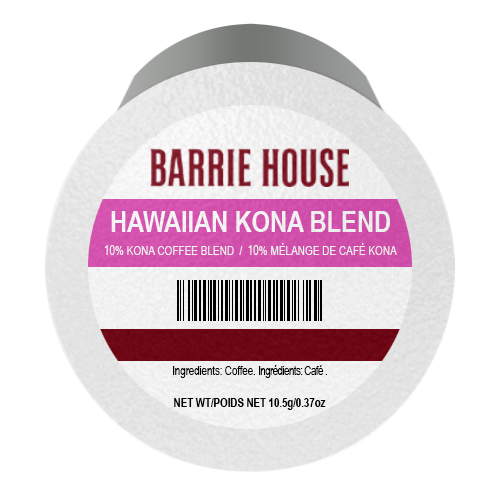 Barrie House Hawaiian Kona Blend Coffee Cups (24)