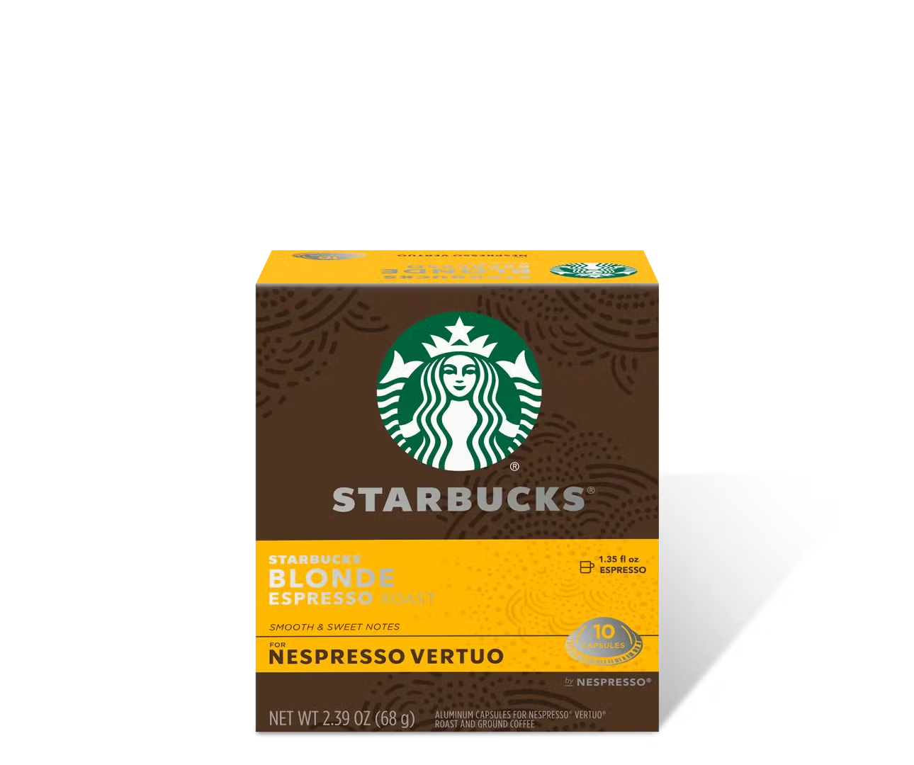 Starbucks Blonde Espresso Vertuo Pods (10)