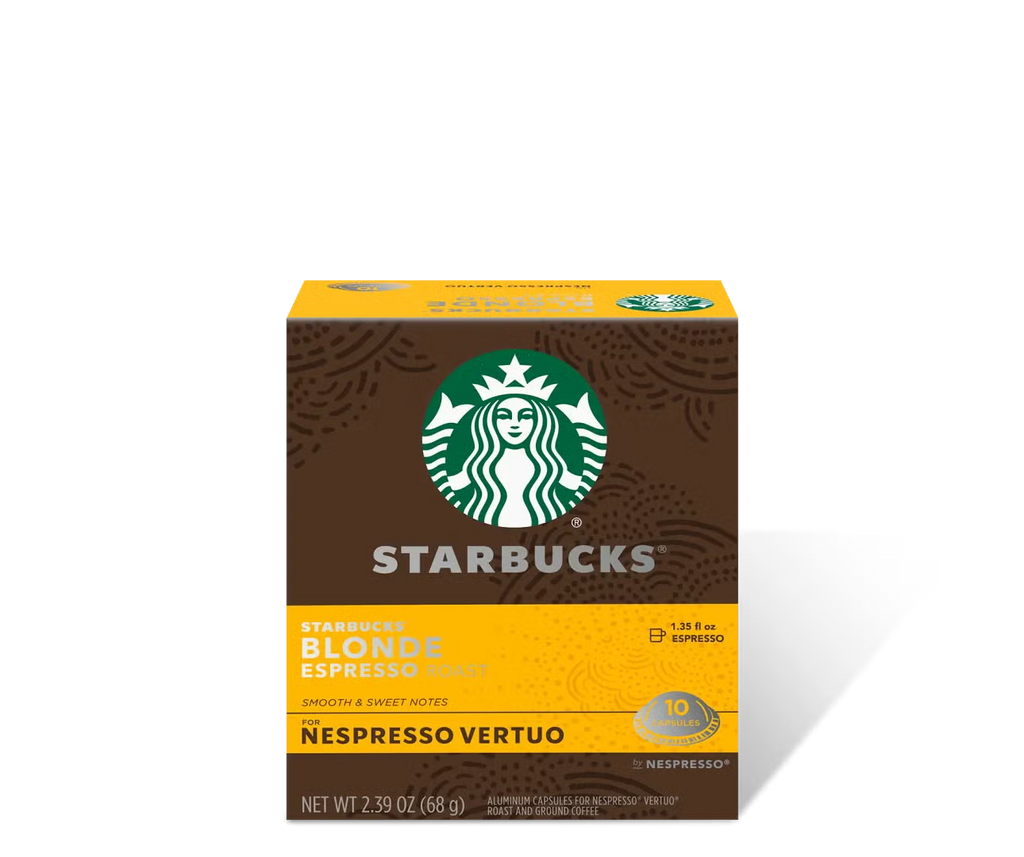 Starbucks Blonde Espresso Vertuo Pods (10)