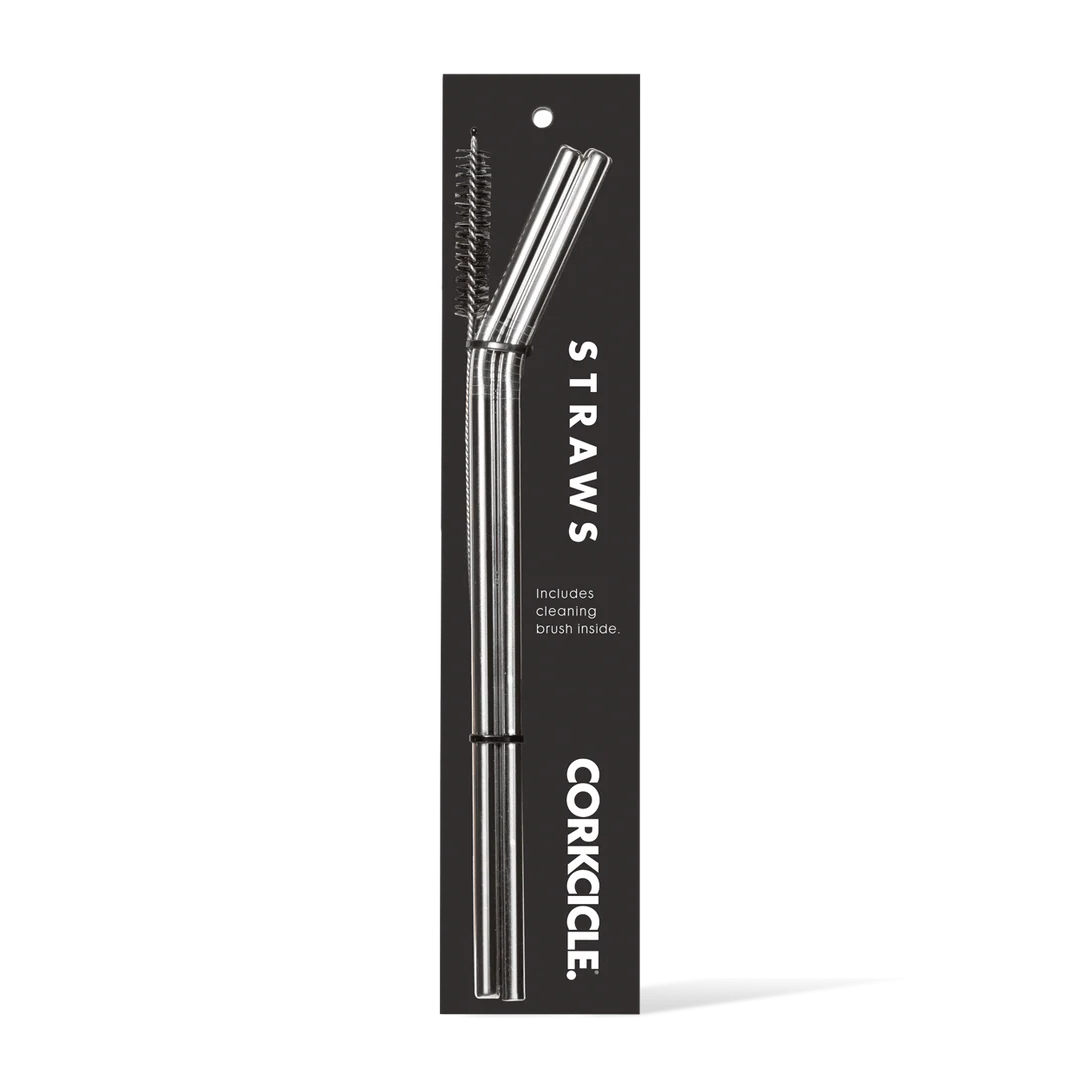 Corkcicle Stainless Steel Straw set (2)
