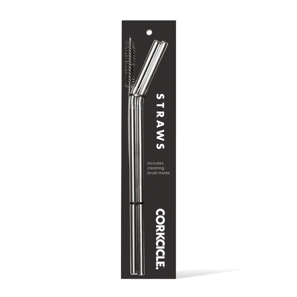 Corkcicle Stainless Steel Straw set (2)