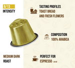 Kimbo Barista 100% Arabica Nespresso Pods (10)