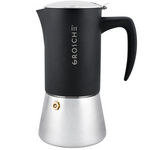 Grosche Milano Stainless Steel Stovetop Espresso Maker (10 Cup)