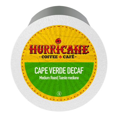 Hurricane Cape Verde Decaf Coffee Cups (24)