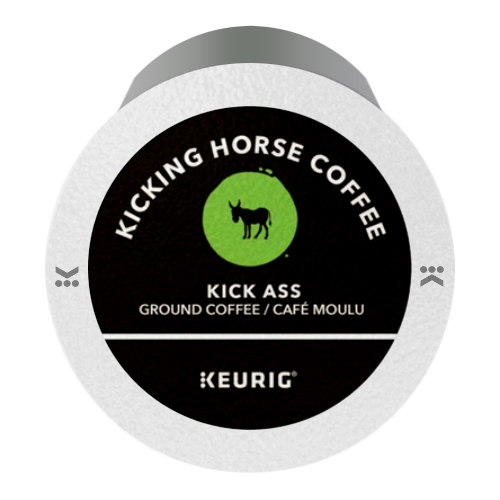 Kicking Horse Coffee Kick Ass Dark Roast K-Cups (24)