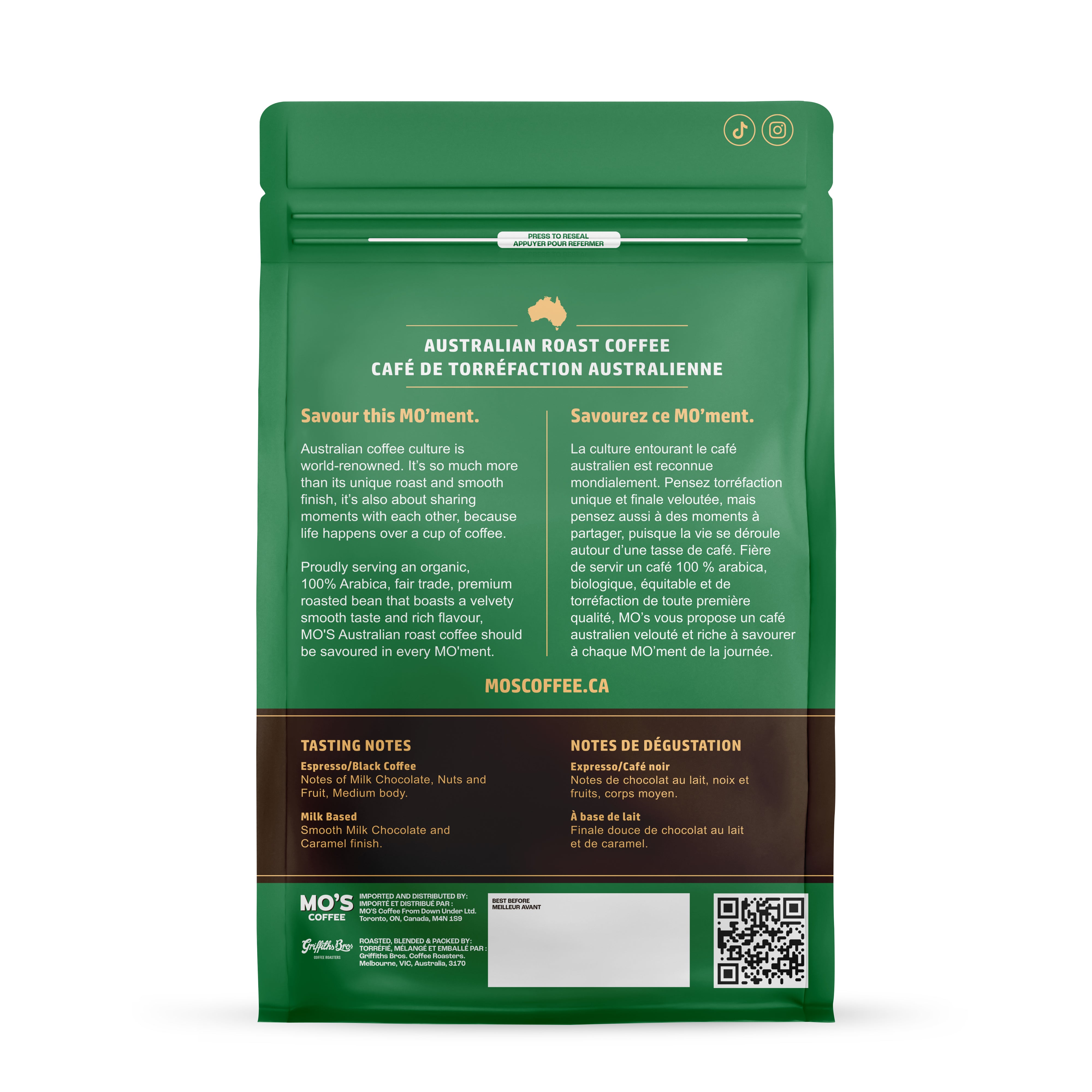 Mo's Beach Blend Coffee Beans