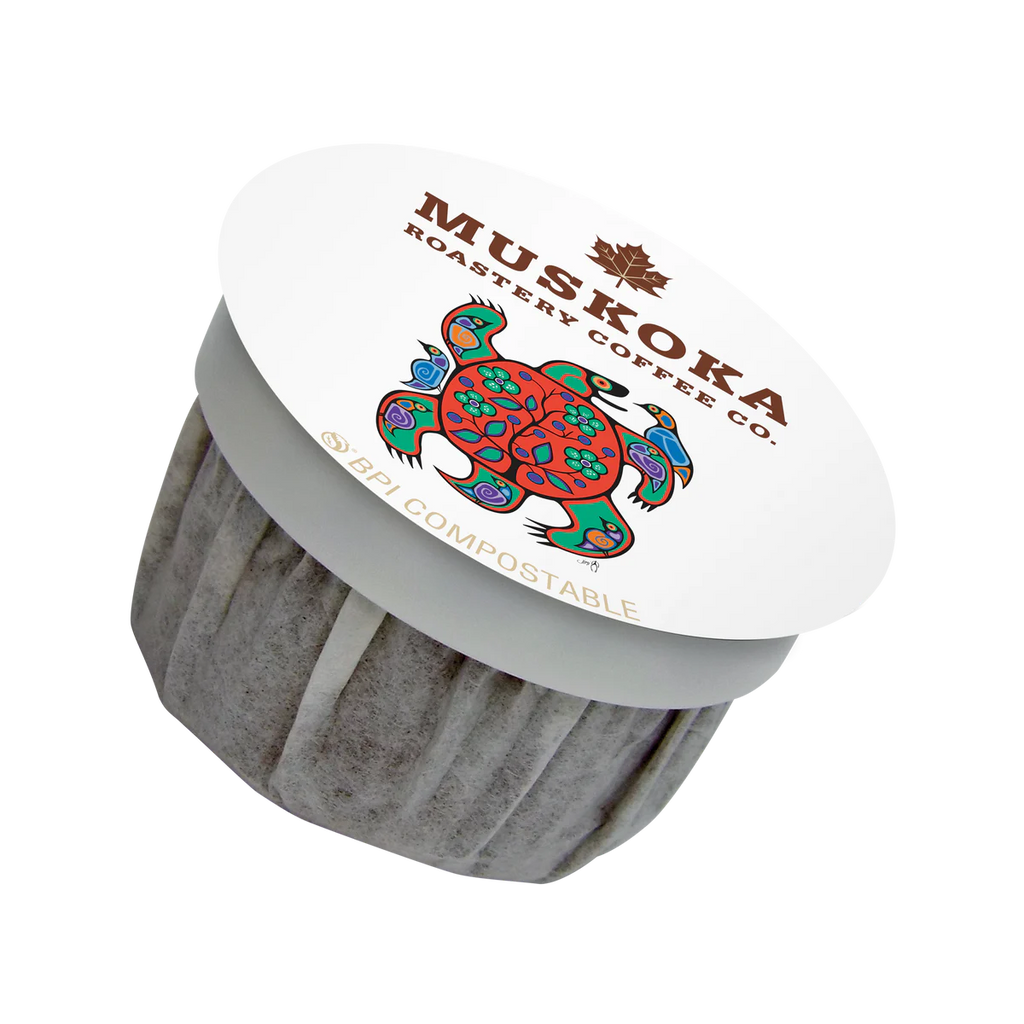 Muskoka Aki Organic 100% Compostable Coffee Cups (20)