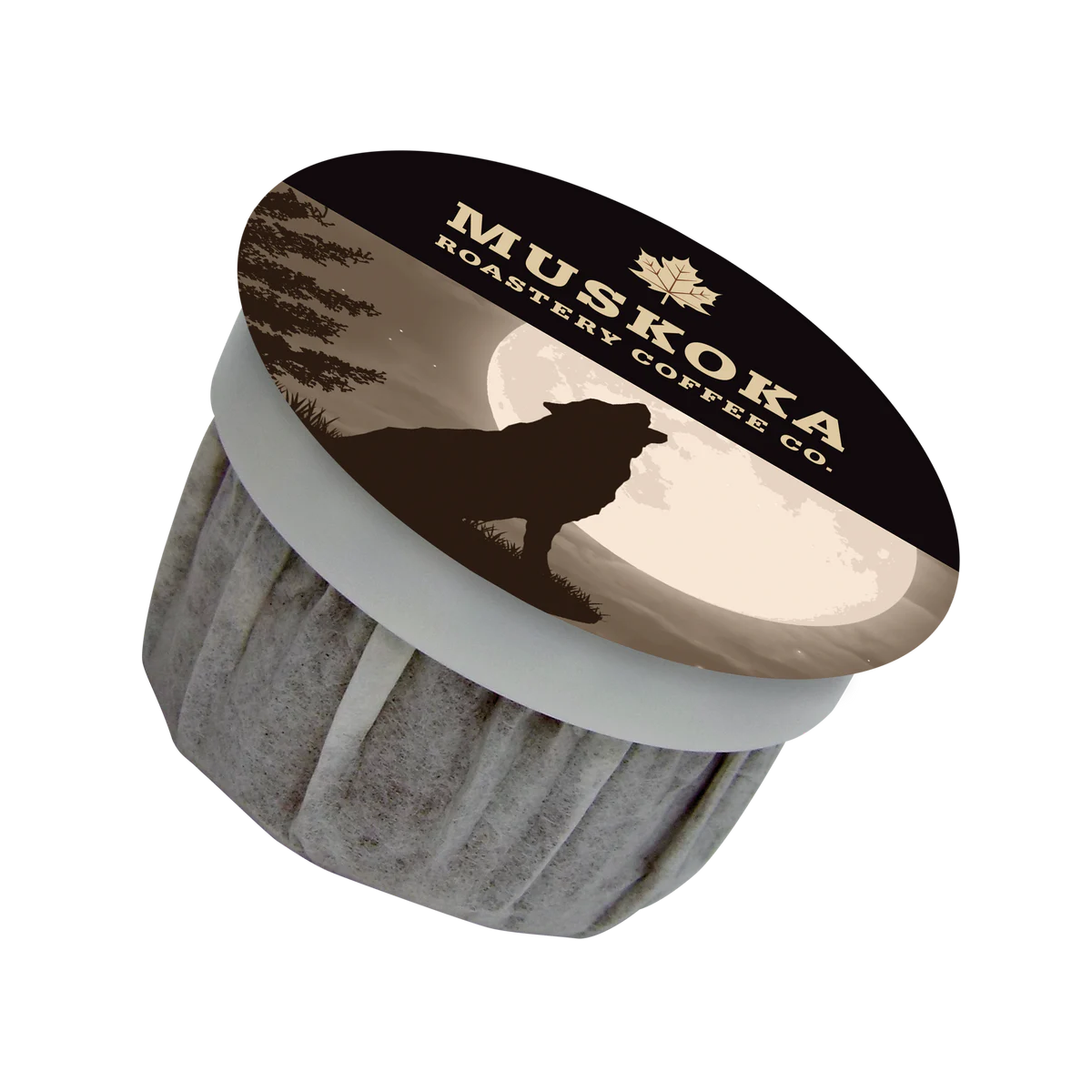 Muskoka Howling Wolf 100% Compostable Coffee Cups (20)