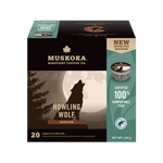 Muskoka Howling Wolf 100% Compostable Coffee Cups (20)