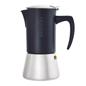 Grosche Milano Stainless Steel Stovetop Espresso Maker (10 Cup)