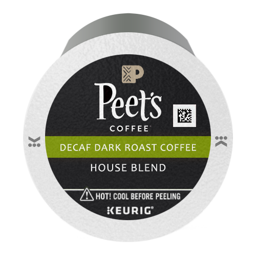 Peet's Coffee DECAF House Blend K-Cups® (10)