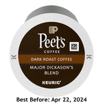 Peet's Coffee Major Dickason's Blend K-Cups® (10) SALE