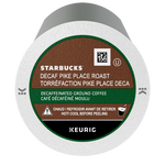 Starbucks DECAF Pike Place K-Cup® Pods (24)