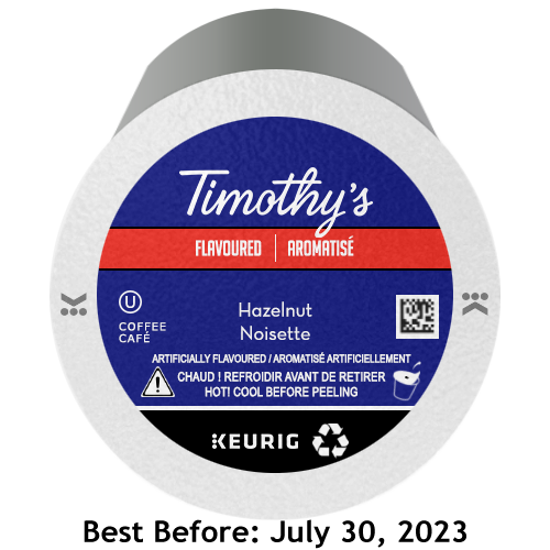 Timothy's Hazelnut K-Cups® (24) SALE