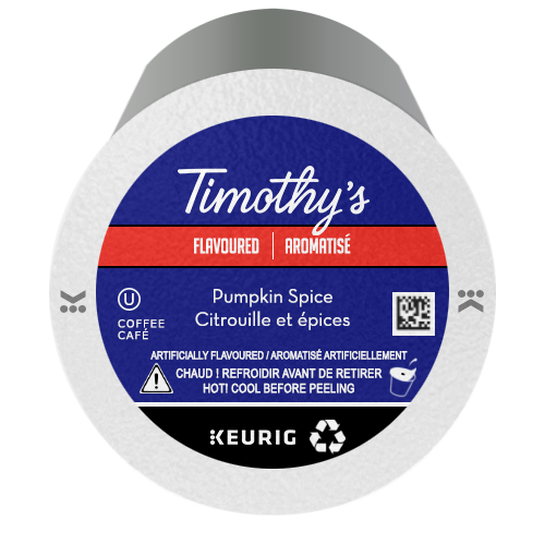 Timothy's Pumpkin Spice K-Cup® Pods (24) SALE