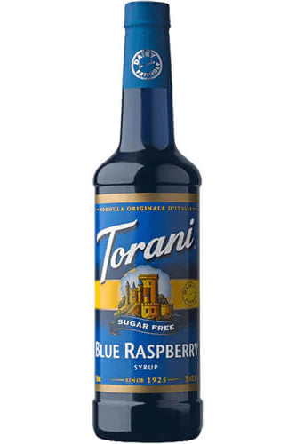 Torani Sugar Free Blue Raspberry Syrup (750 ml)