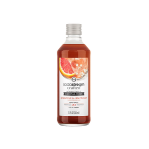 Sodastream Crafted Grapefruit & Elderflower Mixer (330ml)