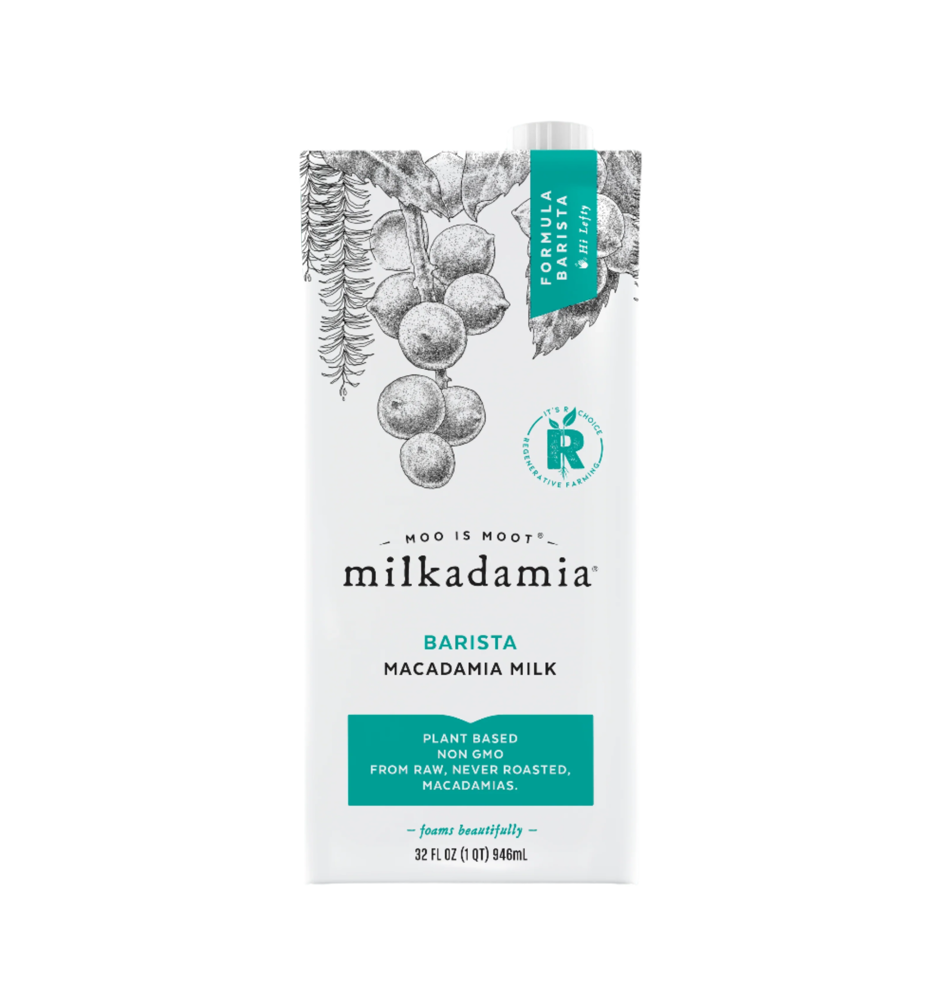 Milkadamia Barista Macadamia Milk (946ml)