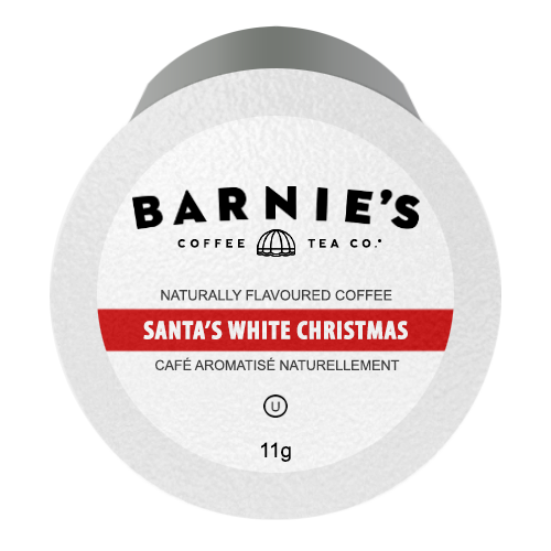 Barnie's Santa's White Christmas Coffee Cups (24)