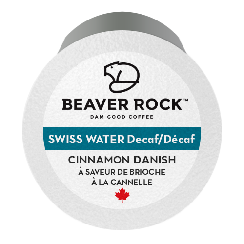 Beaver Rock Cinnamon Danish DECAF Coffee Cups (25)