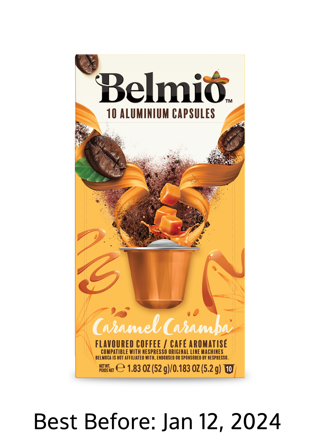 Belmio Caramel Capsules for Nespresso (10)