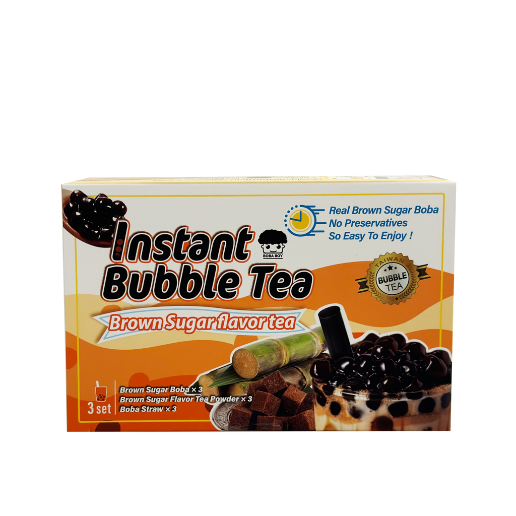 Boba Boy Instant Bubble Tea Kit - Brown Sugar (3)