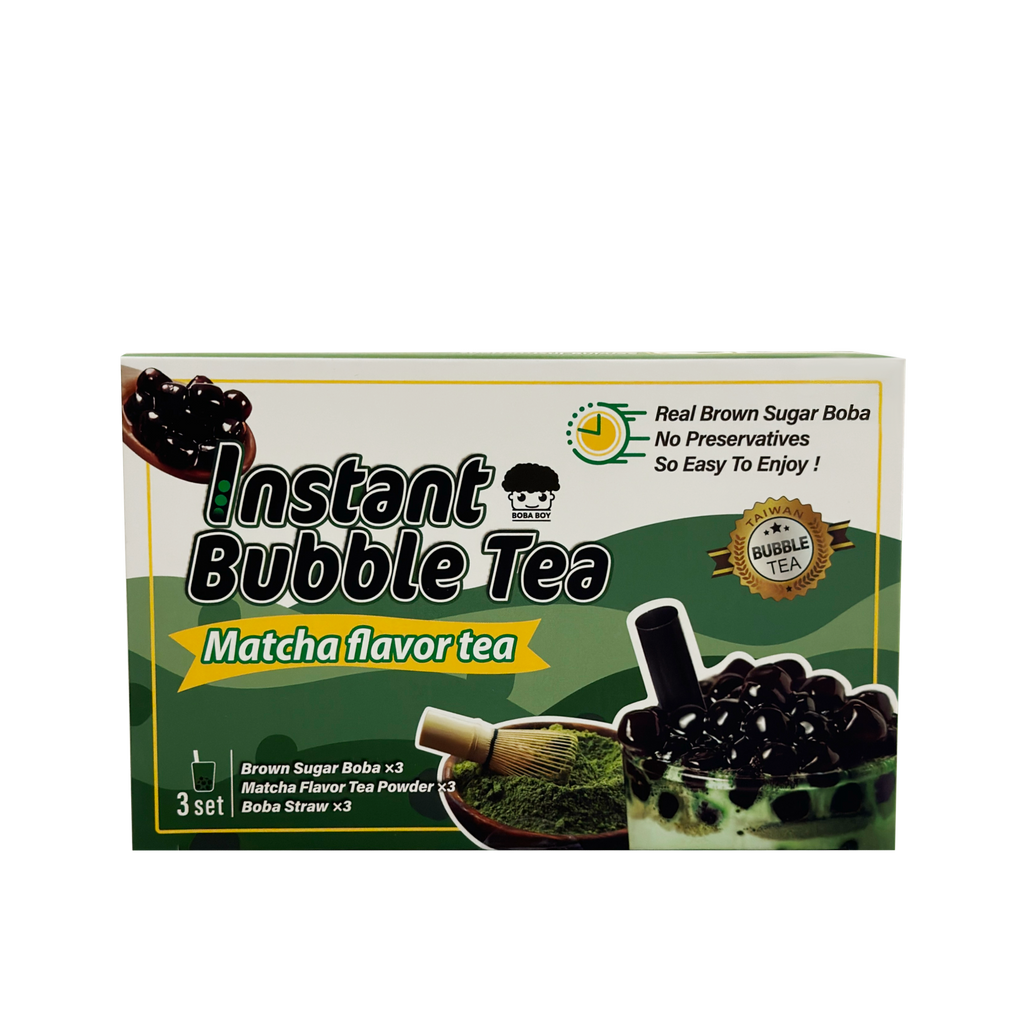Boba Boy Instant Bubble Tea Kit - Matcha (3)