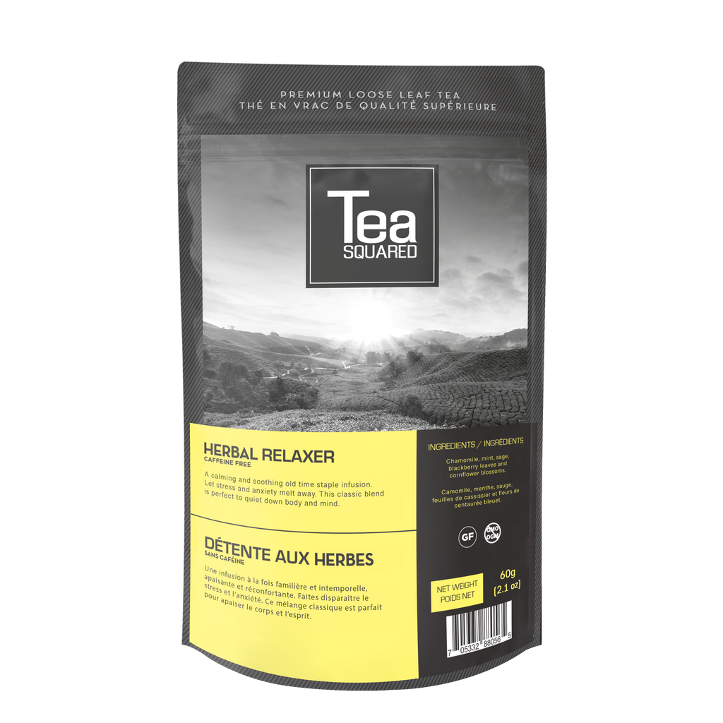 Tea Squared Herbal Relaxer Loose Leaf Tea (60g)