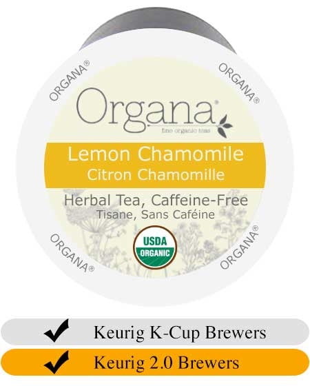 Organa Lemon Chamomile Tea Cups (24) SALE