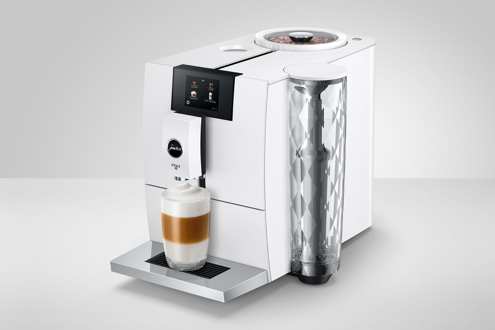 Jura ENA 8 Full Nordic White Automatic Espresso Machine